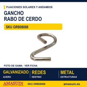 Gancho Rabo de Cerdo