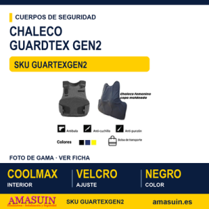 Chalecos Antibalas Guardtex GEN2