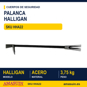 Palanca HALLIGAN Acero HRC51