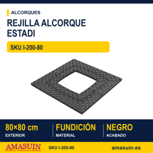 Alcorque Estadi 80x80cm