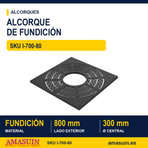 Alcorque Niu 80x80cm