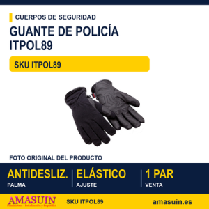 Guante de policía con protección al corte ITPOL89 Dragon TB Group