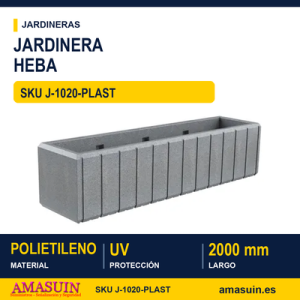 Jardinera Heba en Polietileno