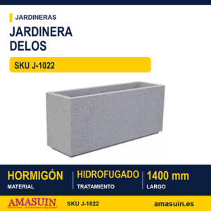 Jardinera DELOS en hormigón