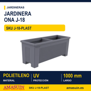 Jardinera Ona J-18 – Polietileno