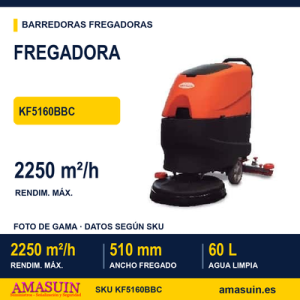 Fregadora KF5160BBC Industrial a Batería