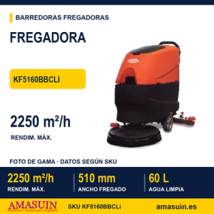 Fregadora KF5160BBCLi Industrial a Batería