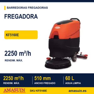 Fregadora KF5160E Industrial Eléctrica