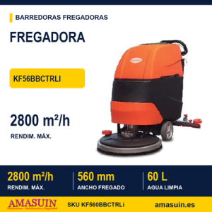 Fregadora KF56BBCTRLi Industrial a Batería