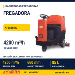 Fregadora KF6685BC Conductor Sentado