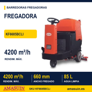 Fregadora KF6685BCLi Conductor Sentado