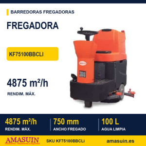 Fregadora KF75100BBCLi Conductor Sentado