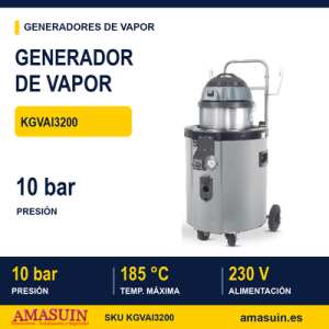 Generador de Vapor KGVAI3200 con Aspiración