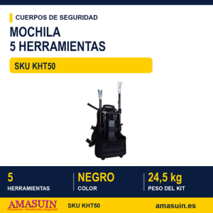 Mochila 5 Herramientas Tácticas Policía