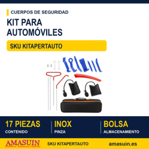 Kit Profesional Apertura Automóviles
