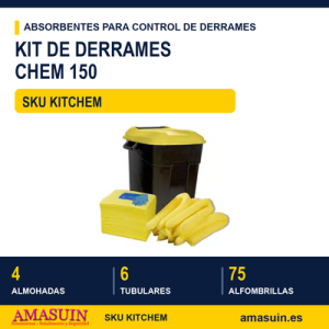 Kit derrames Chem 150