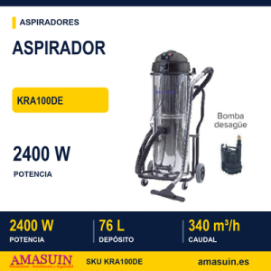 Aspirador KRA100DE Especial Líquidos