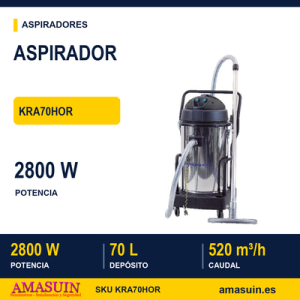 Aspirador KRA70HOR Limpieza Hornos