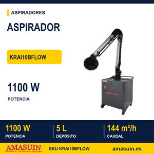 Aspirador KRAI10BFLOW Especial Polvo