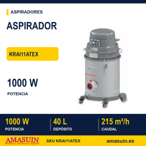 Aspirador ATEX KRAI11ATEX Industrial