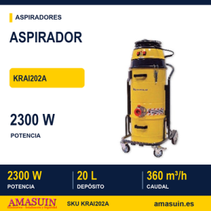 Aspirador KRAI202A Industrial