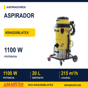 Aspirador ATEX KRAI220BLATEX Industrial
