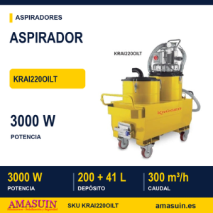 Aspirador KRAI220OILT Especial Aceites