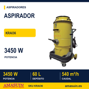 Aspirador KRAI36 Industrial