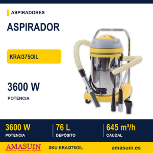 Aspirador KRAI375OIL Especial Aceites