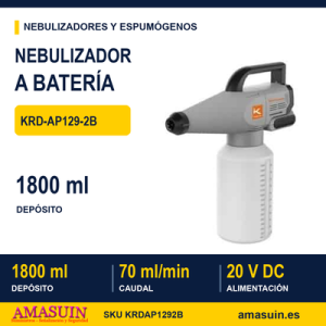 Nebulizador KRD-AP129-2B a Batería