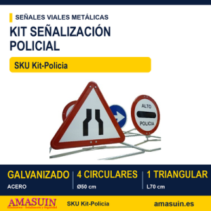 Kit Señalización Policial.