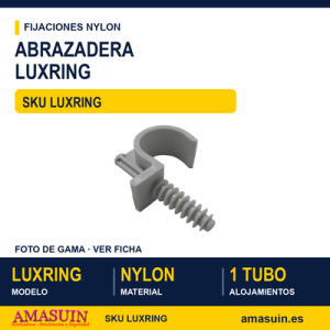 Abrazadera de nylon "LUXRING" simple