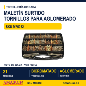 Maletín tornillo DIN 7505-A bicromatado PZ