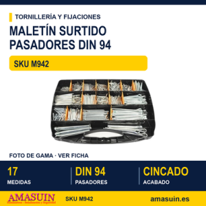 Maletín pasador DIN 94 Cincado