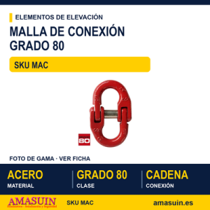 Malla de conexión grado 80