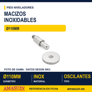 Macizos Inoxidables Oscilantes MIO Ø110mm