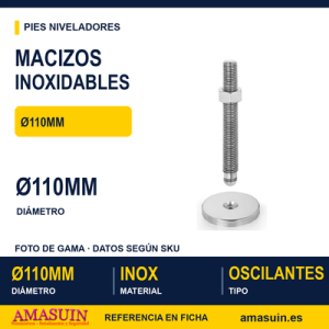 Macizos Inoxidables Oscilantes MIOR Ø110mm