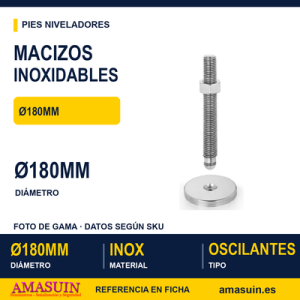 Macizos Inoxidables Oscilantes MIOR Ø180mm