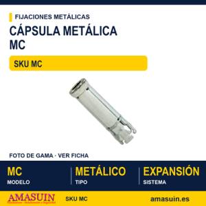 Cápsula metal