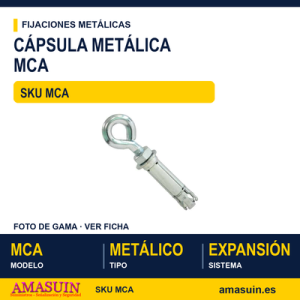 Cápsula metal aro