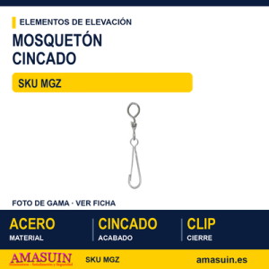 Mosquetón giratorio Cincado