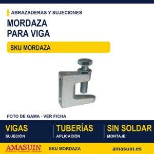 Mordaza para viga