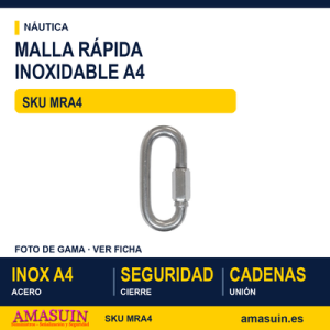 Malla rápida Inoxidable A4