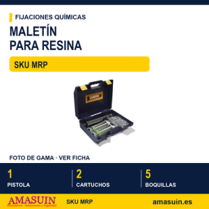 Maletín resina profesional