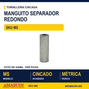 Manguito separador redondo Cincado