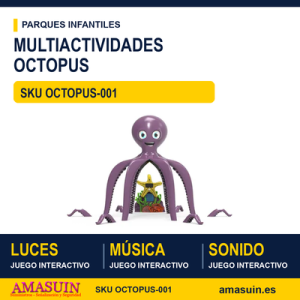 Juego Multiactividades CONJUNTO OCTOPUS