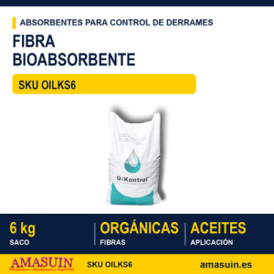 Fibra Bio-absorbente Saco 6 Kg