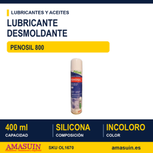 Lubricante Desmoldante Penosil 800 en Aerosol