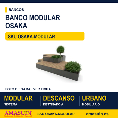 Banco Modular Osaka 1 Banco Modular Osaka