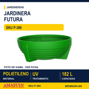 Jardinera Futura en Polietileno